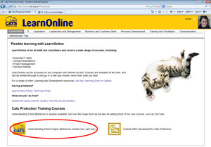 LearnOnline Screenshot